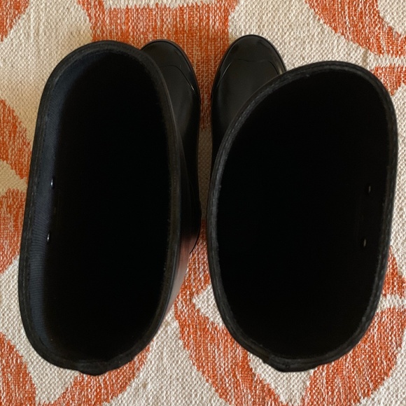 BURBERRY CLEMENCE CHECK PANEL RAIN BOOTS - Picture 8 of 12